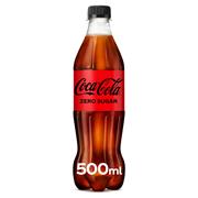Coca-Cola Zero Sugar 500ml Bottle