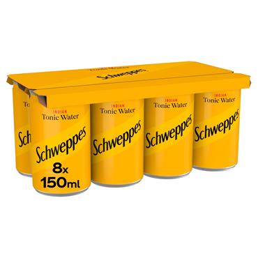 Schweppes Tonic Airline 8 x 150ml Cans
