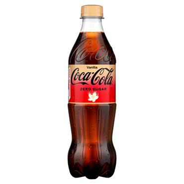 Coca-Cola Zero Sugar Vanilla 500ml Bottle