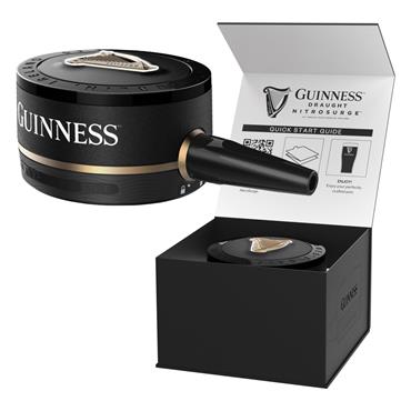 Guinness NitroSurge Device - Easy to Use - Portable - Re-chargeable - Use with NitroSurge™ Cans