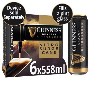Guinness Nitrosurge 6 x 558ml | 4.2% vol