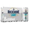 Rockshore Light Lager 8 x 500ml Cans