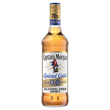 Captain Morgan 0.0 Spiced Rum 700ml | 0% vol