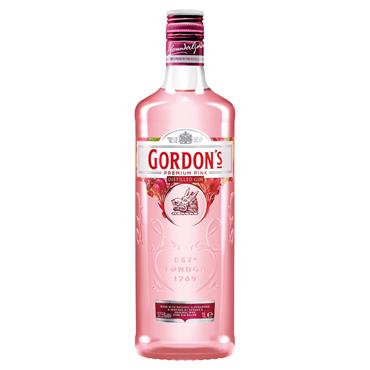 Gordon’s Premium Pink Distilled Gin 1 Litre Bottle