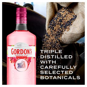 Gordon’s Premium Pink Distilled Gin 1 Litre Bottle
