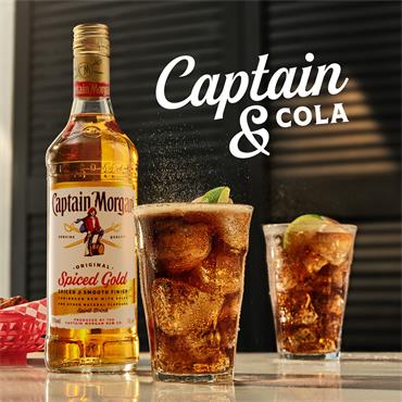Captain Morgan Original Spiced Gold Rum Based Spirit Drink | 700ml | 35% vol