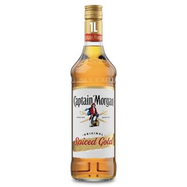 Captain Morgan Original Spiced Gold 1 Litre Bottle