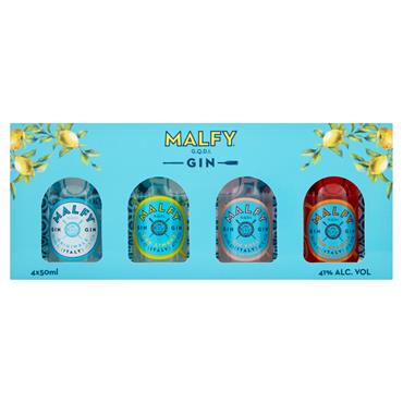 Malfy Gin Gift Set 4 x 50ml Bottles