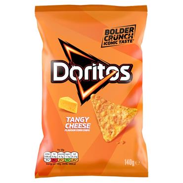 Doritos Tangy Cheese Tortilla Chips 140g Bag
