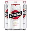 Carling Brilliantly Refreshing Lager 4 x 500ml Cans