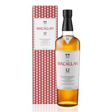 The Macallan 12 Year Old Highland Single Malt Scotch Whisky 700ml Bottle