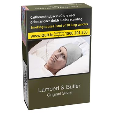 Lambert & Butler Original Silver Cigarettes 20 Pack