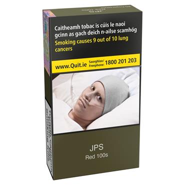 JPS Red 100s Cigarettes 20 Pack