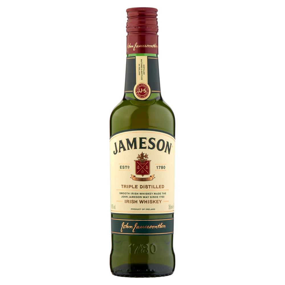 Jameson Triple Distilled Irish Whiskey 350ml | Buy now at Carry Out Off ...