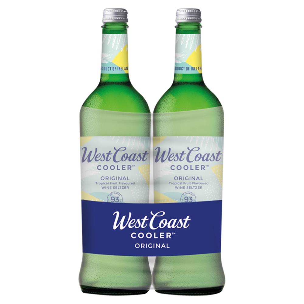 West Coast Cooler Original 2 x 750ml Buy now at Carry Out Off Licence