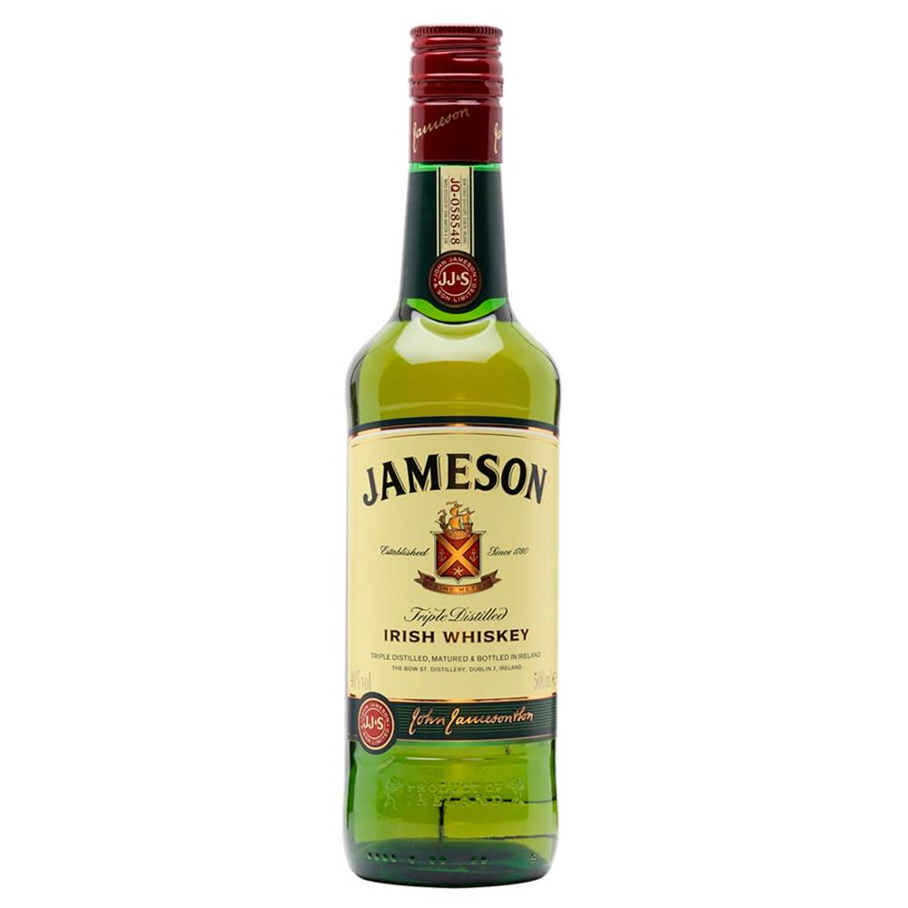 Jameson Irish Whiskey 500ml Buy now at Carry Out Off Licence