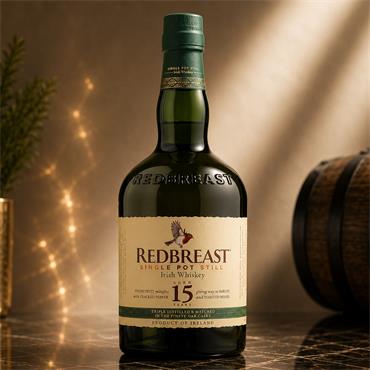 Redbreast 15 Year Old Single Pot Still Irish Whiskey 700ml