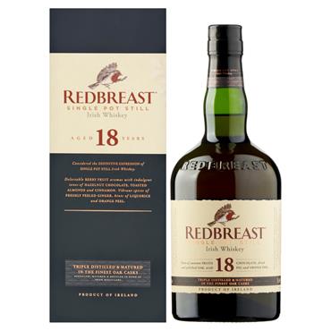 Redbreast 18 Year Old Irish Whiskey 700ml Bottle