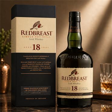Redbreast 18 Year Old Irish Whiskey 700ml Bottle