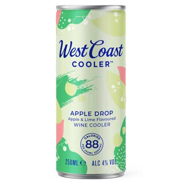West Coast Cooler Apple Drop 250ml Can