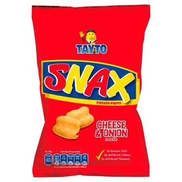 Tayto Snax Cheese & Onion 26g Bag