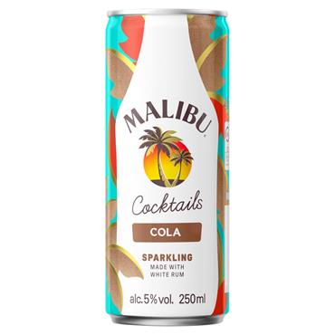 Malibu Cola 250ml Can
