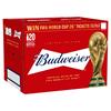 Budweiser Lager 20 x 300ml Bottles