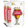 Stella Artois Lager Beer 4 x 500ml Cans