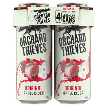 Orchard Thieves Original Cider 4 x 500ml Cans