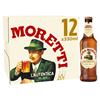 Birra Moretti Lager 12 x 330ml Bottles