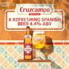 Cruzcampo Sevilla Lager Beer 4.4% ABV Bottle 660ml