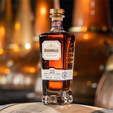 Bushmills 25 Year Old Single Malt Irish Whiskey 700ml Bottle