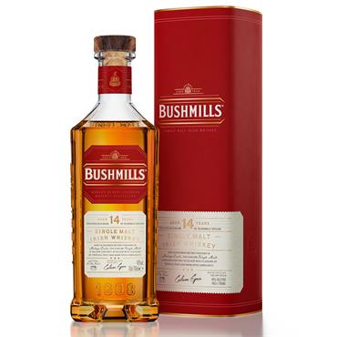 Bushmills 14 Year Old Single Malt Irish Whiskey 700ml Bottle