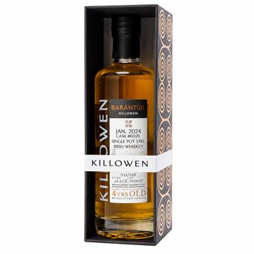 Killowen Barántúil Irish Whiskey Beer Hut Cask Finish 700ml Bottle