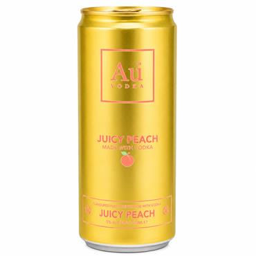 AU Vodka Juicy Peach 330ml Can