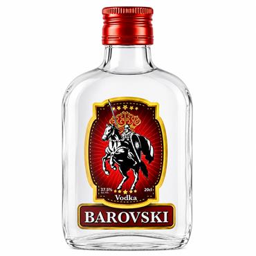 Barovski Vodka 200ml Bottle