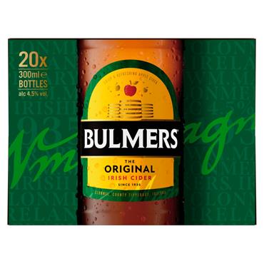 Bulmers Original Irish Cider 20 x 300ml Bottles