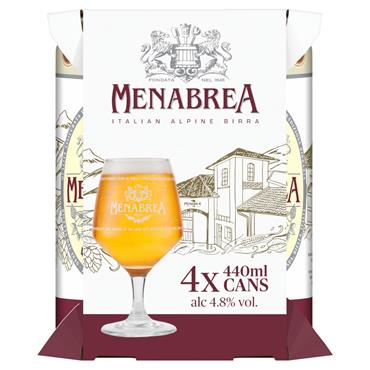 Menabrea 4 x 440ml Cans