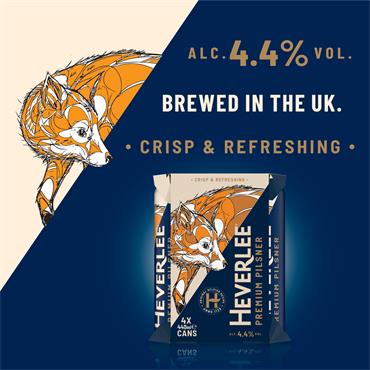 Heverlee Premium Pilsner 4 x 440ml Cans