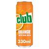 Club Orange 330ml Slimline Can