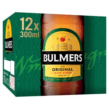 Bulmers Original Irish Cider 12 x 300ml Bottles