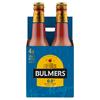 Bulmers Zero Alcohol Irish Cider 4 x 330ml Bottles
