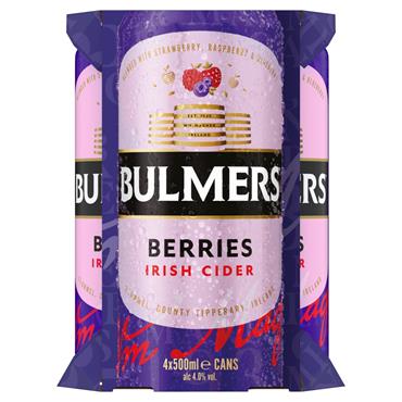 Bulmers Berries 4 x 500ml Cans
