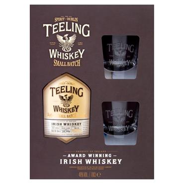 Teeling Small Batch Irish Whiskey 2 Glass Gift Pack