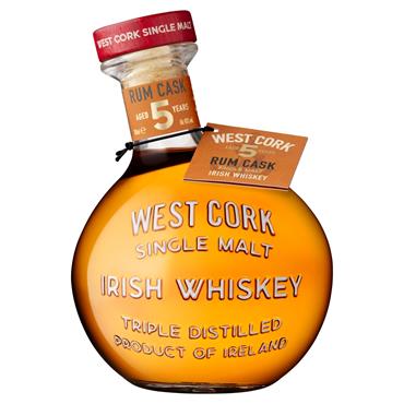 West Cork Maritime Collection Single Malt Irish Whiskey Rum Cask 700ml Bottle