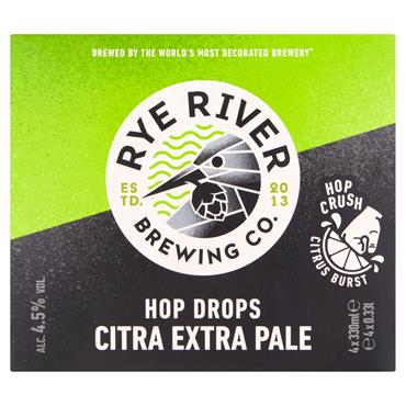 Rye River Hop Drops Pale Ale 4 x 330ml Cans