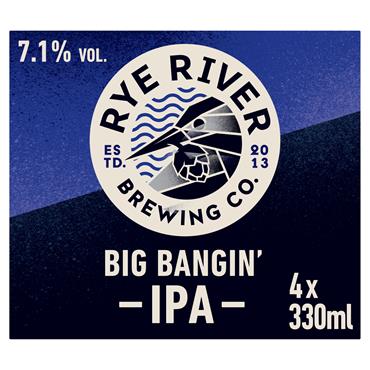 Rye River Big Bangin' IPA 4 x 330ml Cans