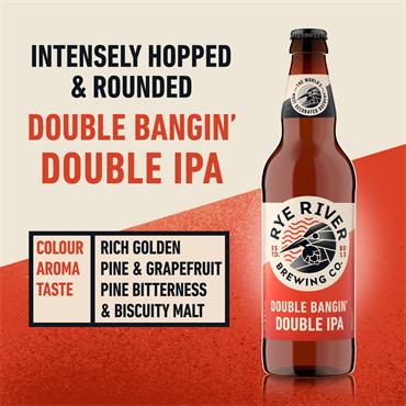 Rye River Dam Buster Double IPA 500ml Bottle
