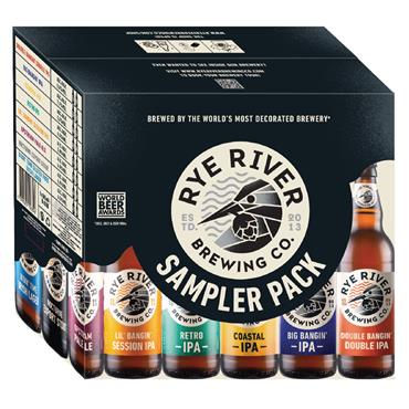 Rye River Craft Beer Sampler Pack 12 x 330ml Bottles