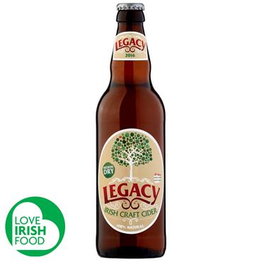Legacy Dry Irish Cider 500ml Bottle